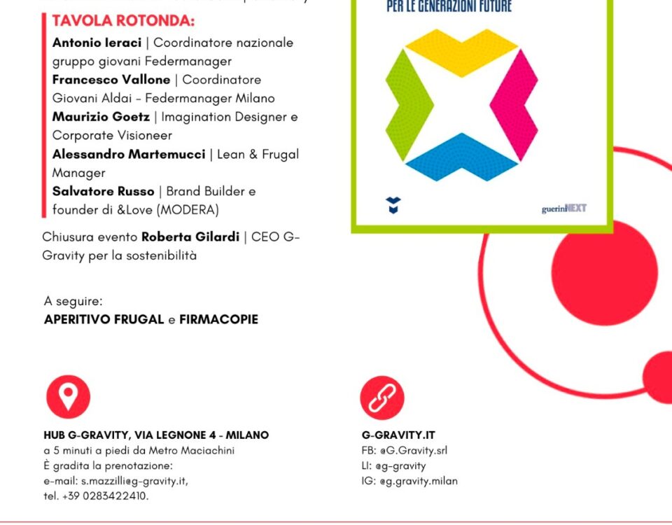 Presentazione del libro Fruga Management a Milano